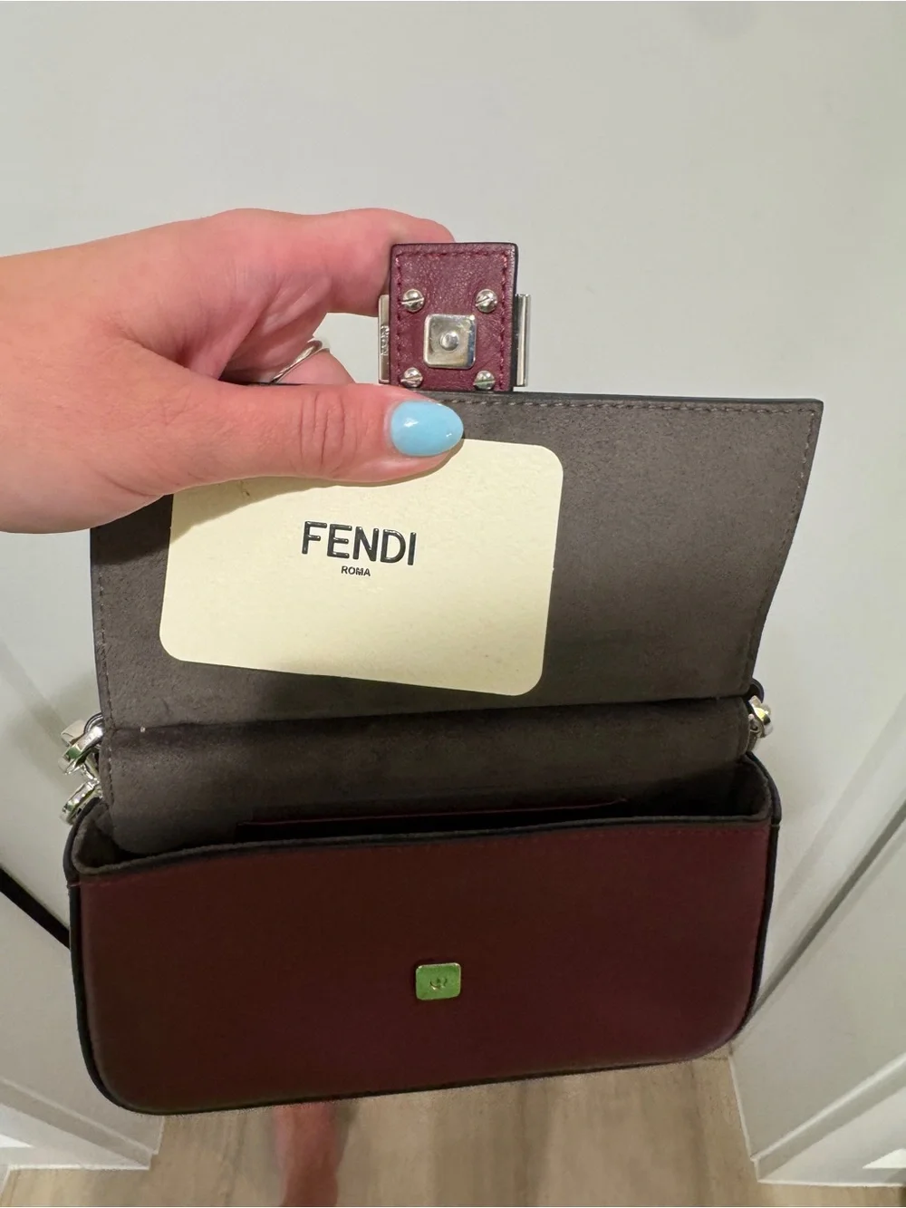 Fendi Crossbody Bag two toned